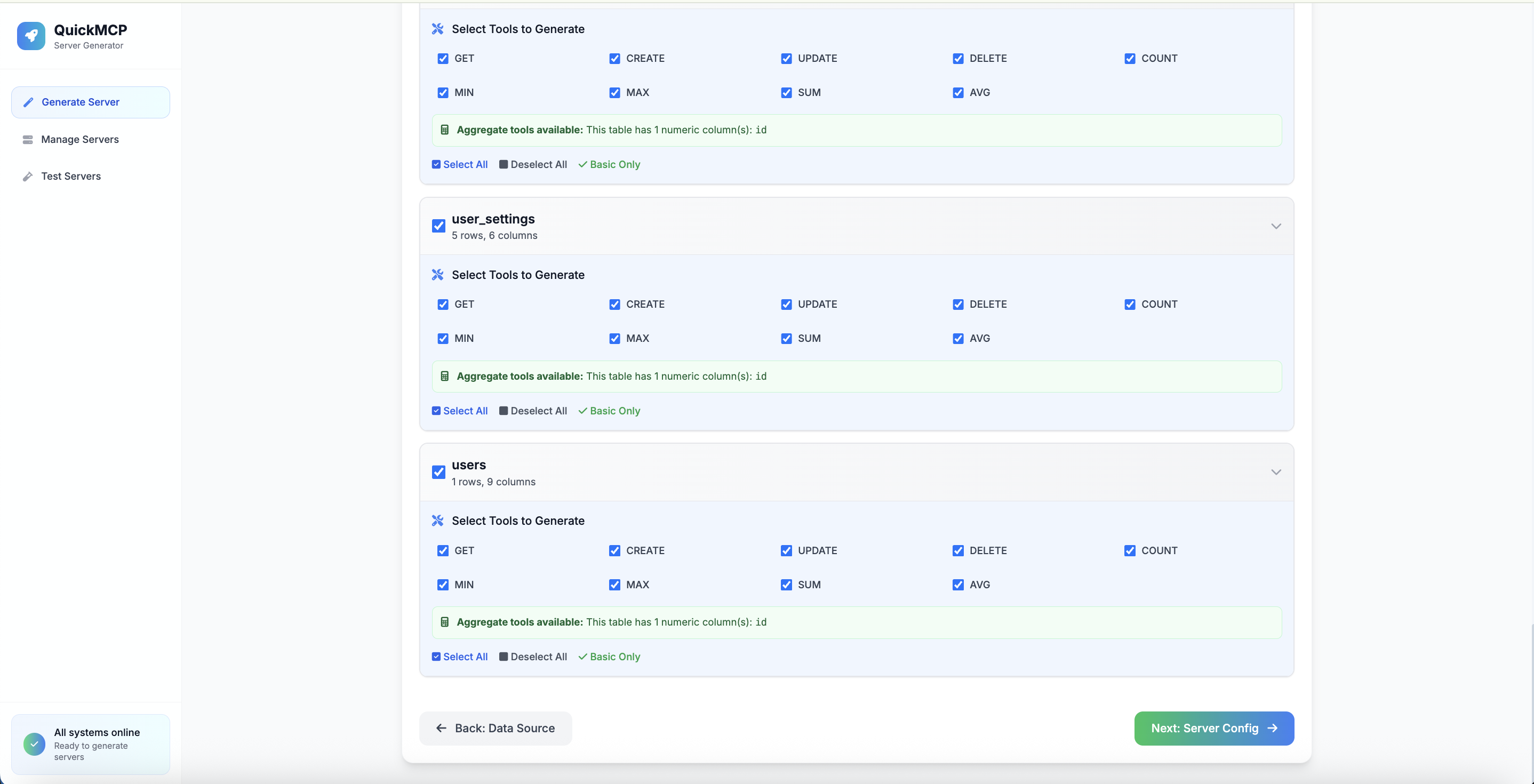 Detailed Data Preview